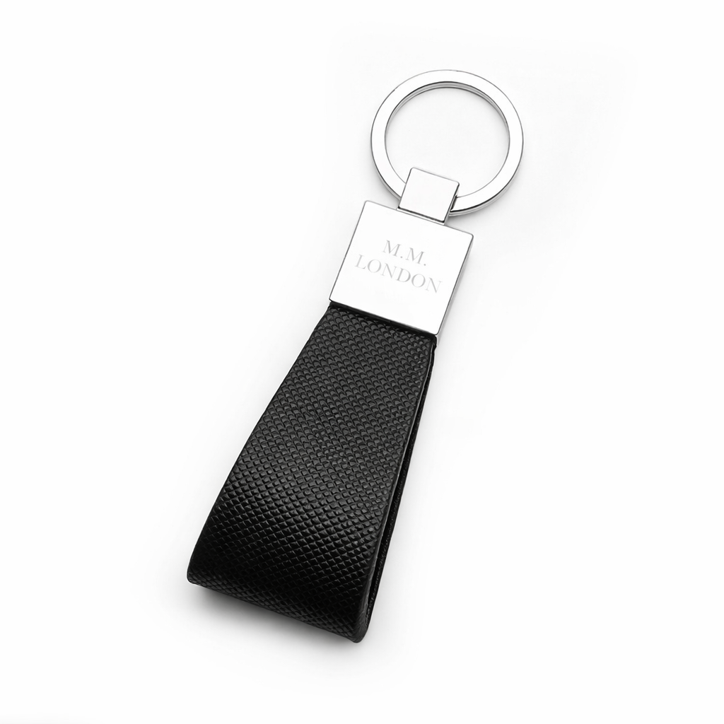MM London Saffiano Black Key Holder